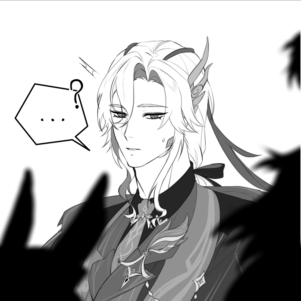 "...Say, Head Nurse, have you ever felt that being overly responsible can, at times, be a kind of 'arrogance'?"

"Then I think you can afford to be a bit more 'arrogant,' Your Grace, instead of neglecting your work for an entire month,"

#Neuvillette  #Wriothesley  #Sigewinne