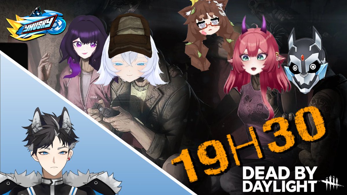 yhusky_kun's tweet image. BONJOUR

Alors ce soir y'a @ChannelYuna  qui voulait faire des BD
@AngeCeleste_ a préféré faire DBD
On a embarqué @harushuna et @kikitchiwi et maintenant on me dit que le jeu se joue pas à la manette?

Mais vous êtes fou ou quoi?

On lance à 19h30...