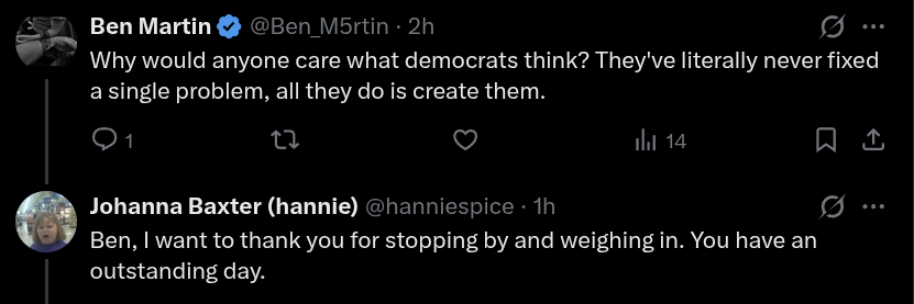 She doesn't even deny it