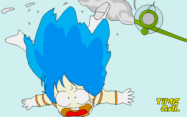 ぷしゅ❇️❤️ HDD整理してたら昔(たぶん平成2～3年頃)にPC9801でZ's Staff使って模写