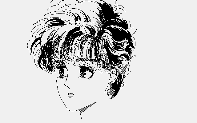 HDD整理してたら昔(たぶん平成2～3年頃)にPC9801でZ's Staff使って模写