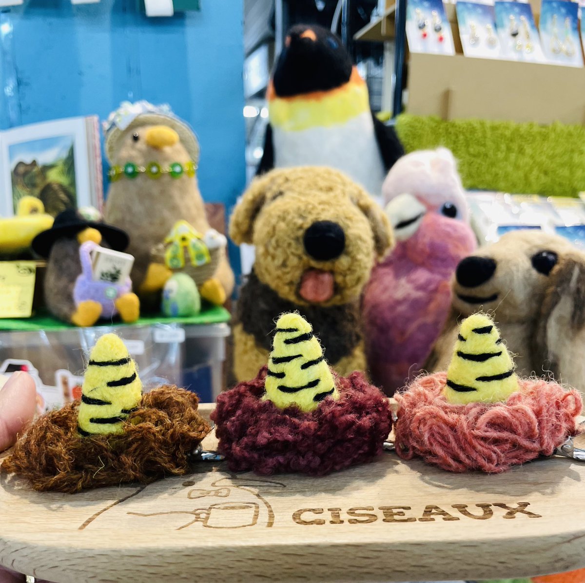 オーダーの鬼ツノ
とても可愛くできましたー🎵

定番アイテムにさせていただこうかなと思っています😍

おうちの子の頭やぬいの頭にいかがですか(^○^)👹✨