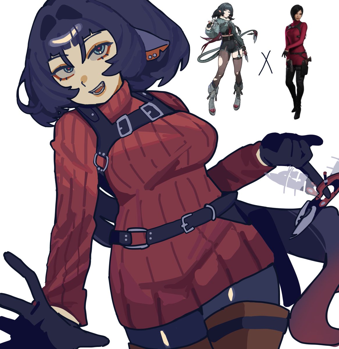 DezziXD's tweet image. jane in ada's outfit since ive heard  theyre similiar