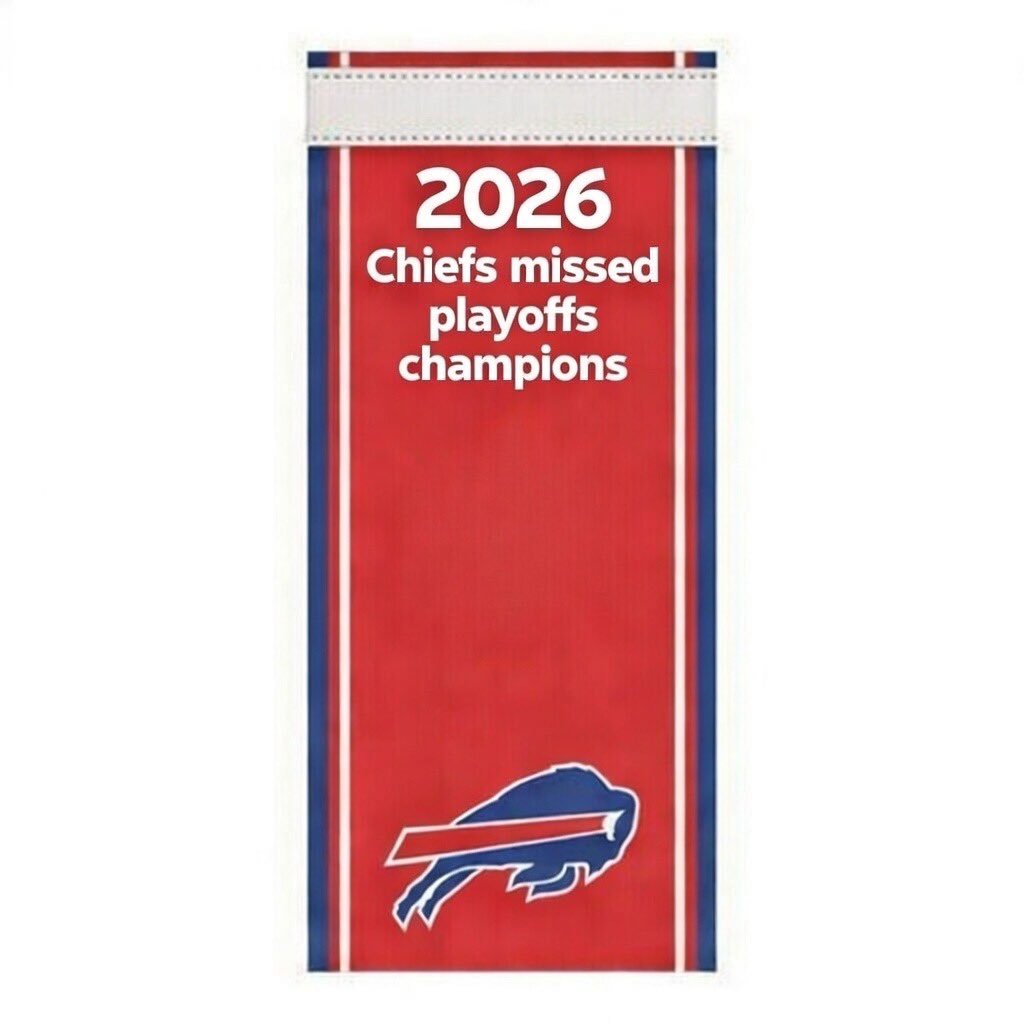 ArrowheadLive's tweet image. Hang the banner Bills fans