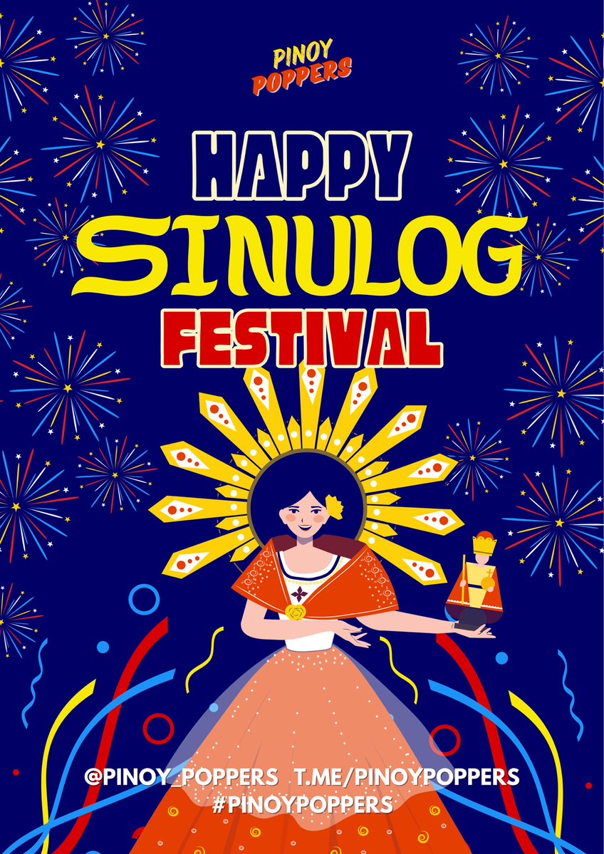 Colors, beats, good vibes. Happy Sinulog Festival!

📩 DM <a href="/Pinoy_Poppers/">Pinoy Poppers 🇵🇭 | 180k</a>
💬 TG t.me/PinoyPoppers

#PinoyPoppers #PoppersPhilippines #Poppers #PoppersManila