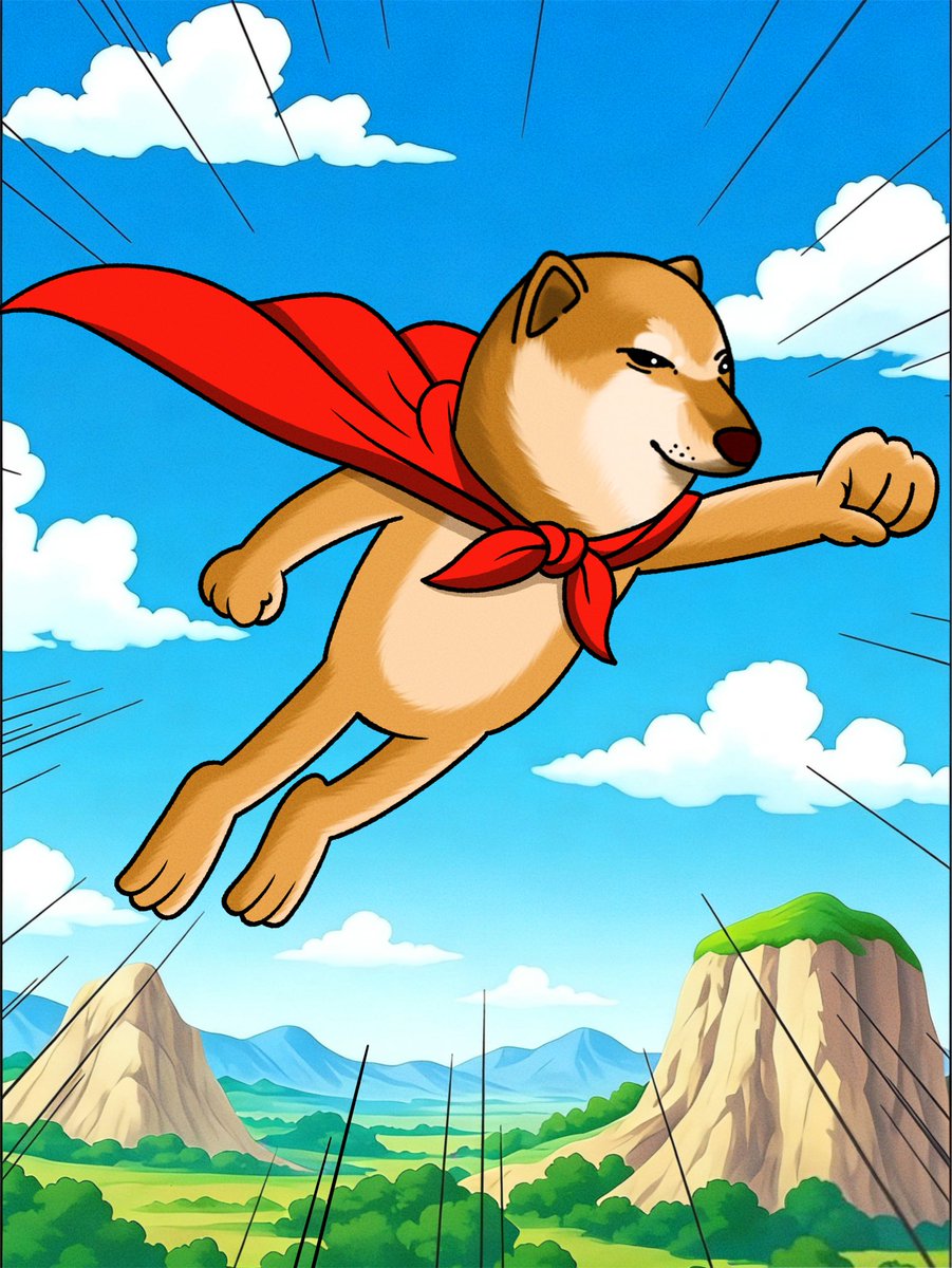 Super dog power!!!

$Cheems