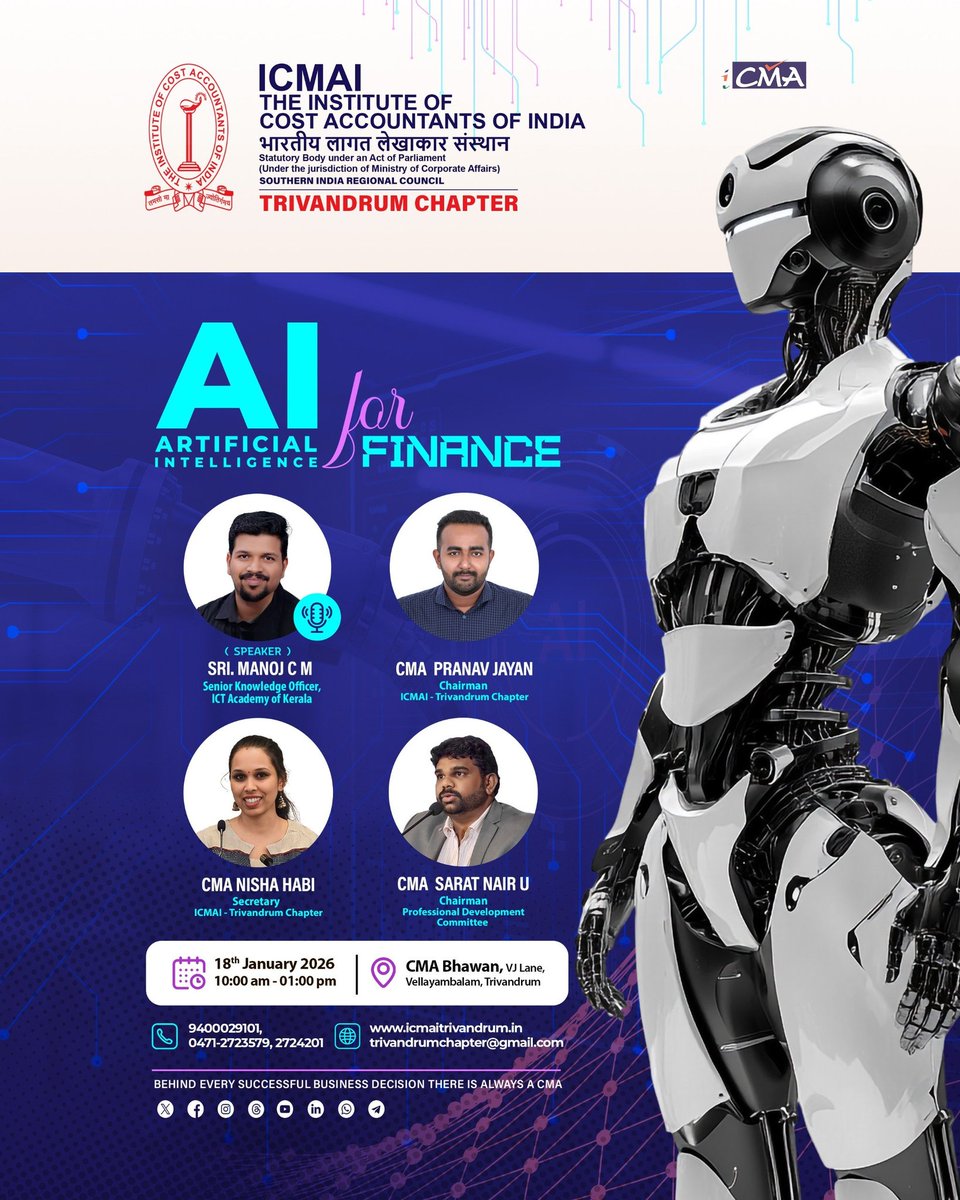 CMA - Trivandrum Chapter tweet media