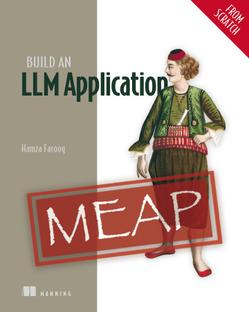 ManningBooks's tweet photo. 📣 Deal of the Day 📣 Jan 17
SAVE 45% on Build an LLM Application (From Scratch) & selected titles: https://t.co/SE3zBgsKkE
Create your own LLM applications without using a framework like LlamaIndex or LangChain. #LLMs #RAG #decoder #encoder #GenAI
In this practical book, you'll learn to create applications powered by large language models (LLM) from the ground up. You'll build several fully functioning, real-world AI tools - including a search engine, semantic caching for RAG, and autonomous AI agents.