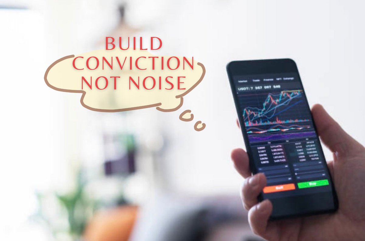 Frugaru's tweet image. Sunday Vibe:&amp;gt;Build conviction, Not Noise.
#weekendpulse
#lookingback