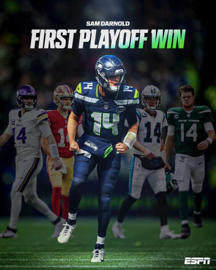 Sam Darnold’s year is exactly what happens when coaching, system fit, and quarterback maturity finally sync. The talent was always there — the growth in decision-making and confidence is the real story. This is what development looks like. #NFL #Seahawks