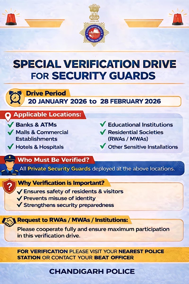 SSP UT Chandigarh tweet media