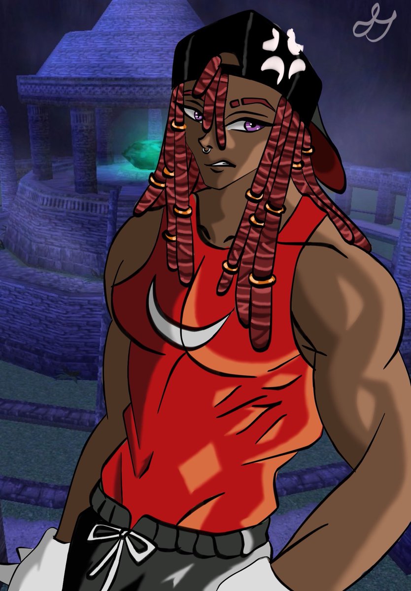 RinHarunoo's tweet photo. Here is knuckles as a human 🤭 and I want to get on VGen my link is https://t.co/6F7SnAgeys #VGenCode https://t.co/90V9Gizs7H