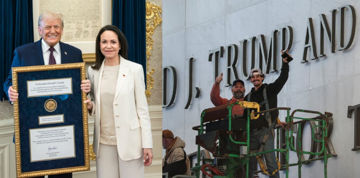 AwesomeNewsom's tweet image. TRUMP'S NAME ON THE KENNEDY CENTER - NOT EARNED.

TRUMP'S NAME ON THE NOBEL PEACE PRIZE - NOT EARNED.

TRUMP'S NAME IN THE EPSTEIN FILES - EARNED. BIGLY.