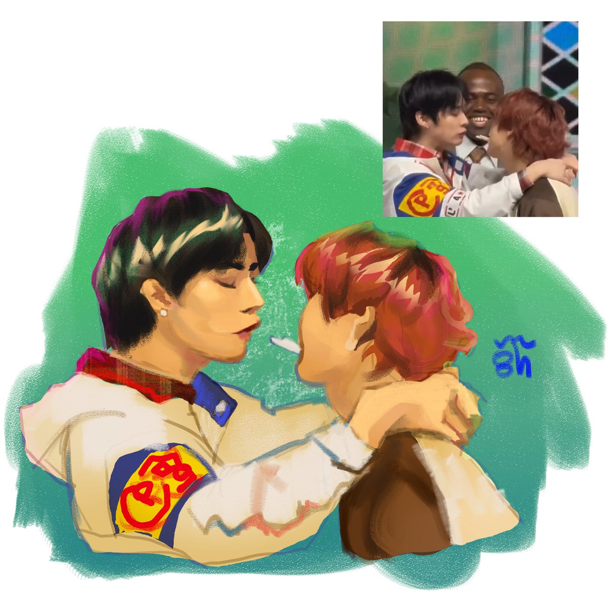 pepero minsung. that's it. that's the tweet. #minsung #StrayKids