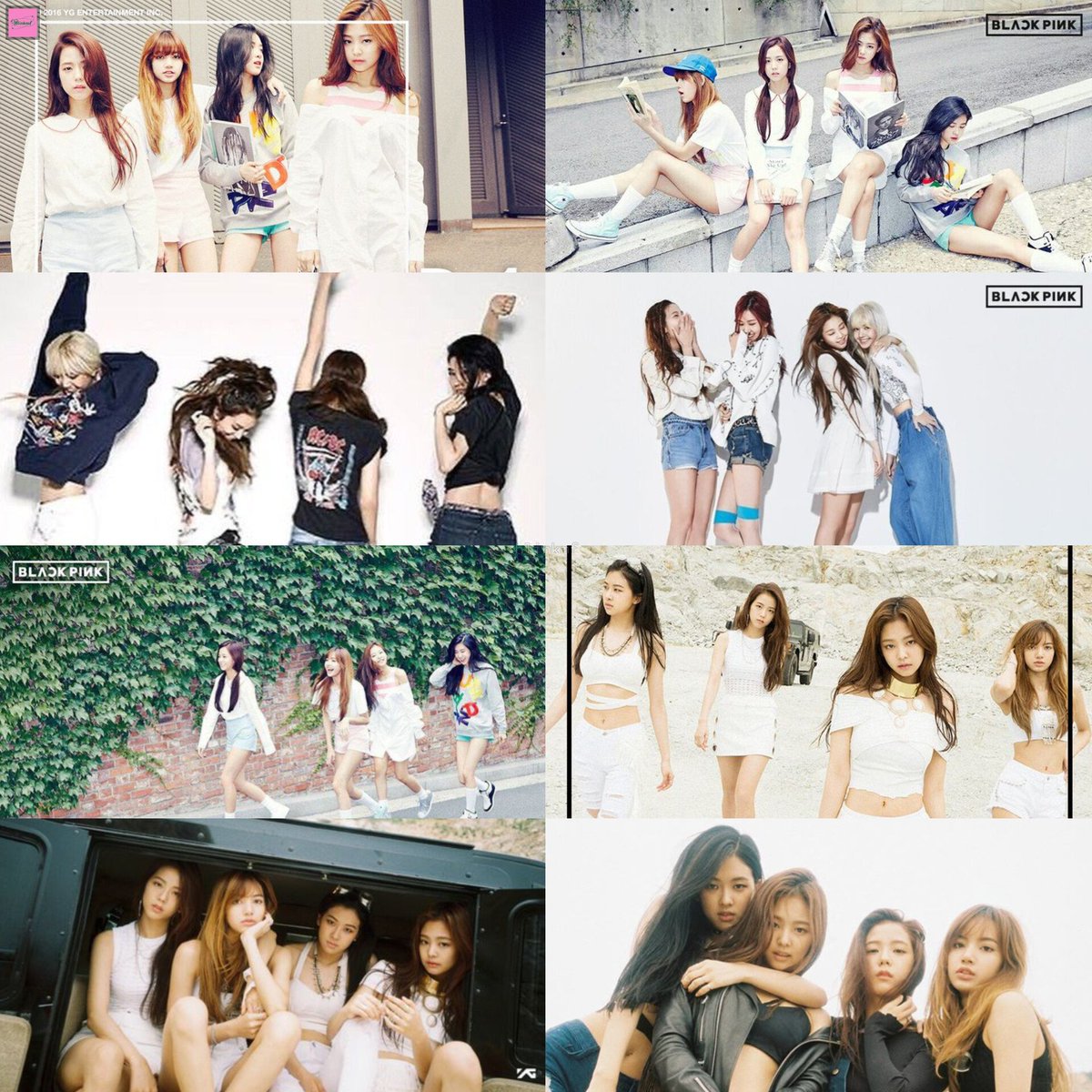 blinkmf's tweet image. [Bp] Blackpink in 2016