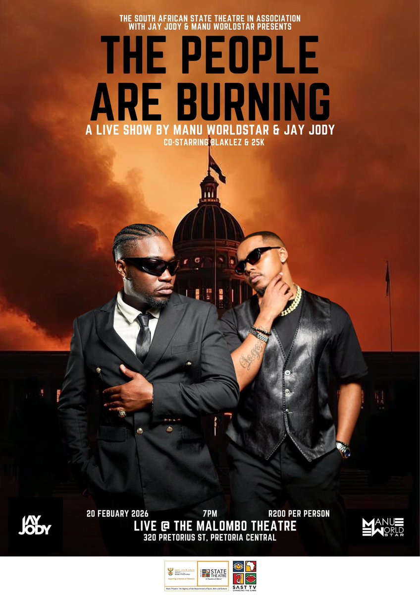 DjClenSA's tweet image. 20 February - Jay Jody

webtickets.co.za/v2/event.aspx?…

28 March- A-Reece

computicket-boxoffice.com/e/a-reeces-bir…

25 April - Dj Clen

computicket-boxoffice.com/e/dj-clens-ann…