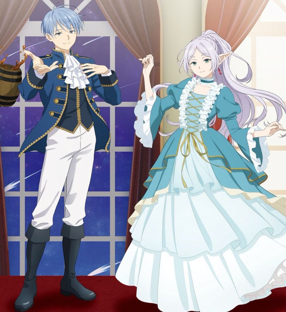 ppujinmao's tweet image. 아 제발 너무 왕자님 공주님 일러스트….