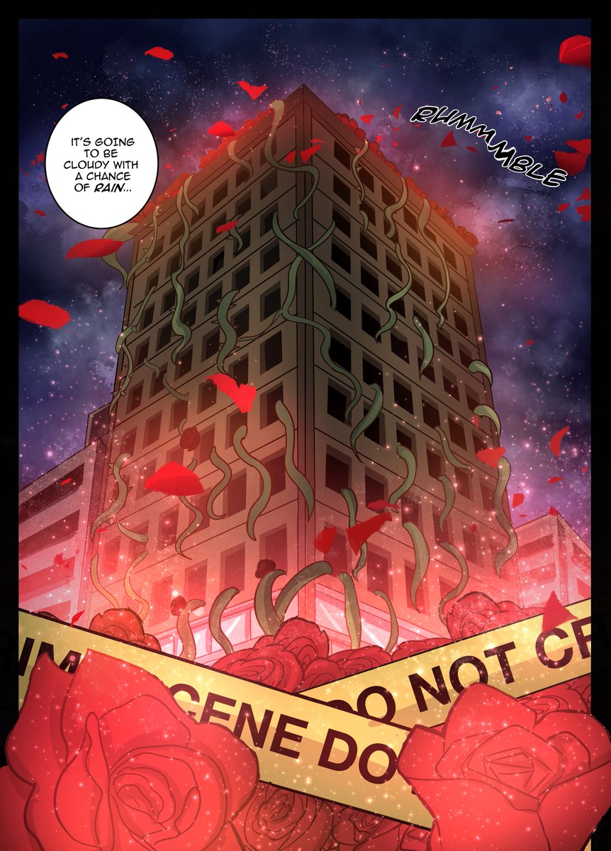 Nellyyism's tweet image. Gotta call pest control on this one! 
[01/17/2026] [Chapter 1- Page 13] 
tapas.io/episode/3783116