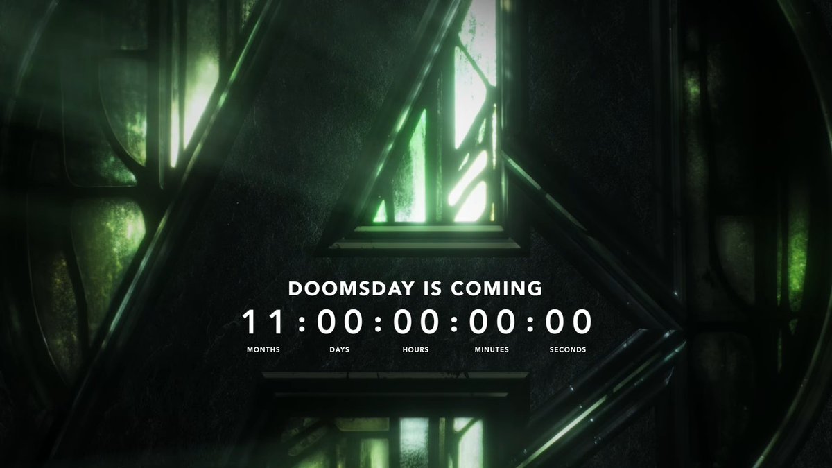 captaincupkicks's tweet image. THE DOOMSDAY CLOCK HAS STRUCK 11 MONTHS