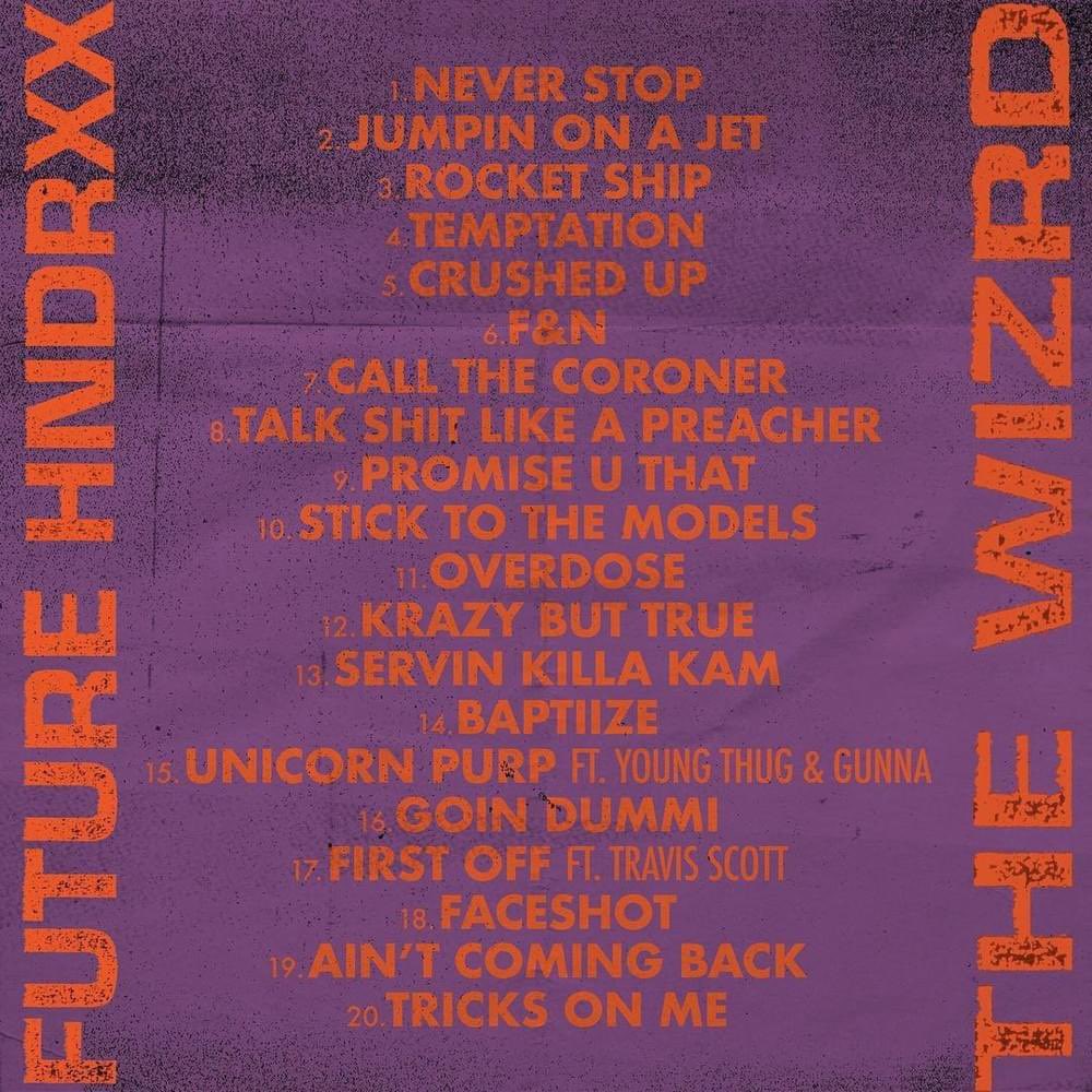 7 years ago today, Future dropped his seventh studio album 'The WIZRD' 🪄✨

Favorite tracks on the album?
