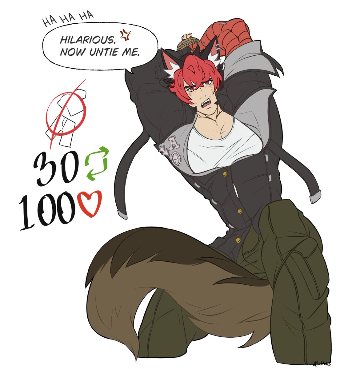 Buhkit's tweet photo. Let's make Manato squirm 👀👀#komanomanato #ZenlessZoneZero #zzzero #ZZZ #manatozzz #manato #bara #nsfwart https://t.co/qbIQvUyG28