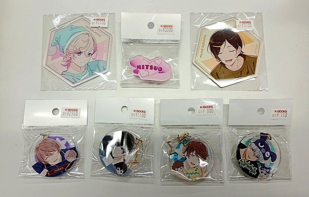 アオペラ アクリルコースター 音楽原作プロジェクト『アオペラ -aoppella!?-』より、新規描き起こし