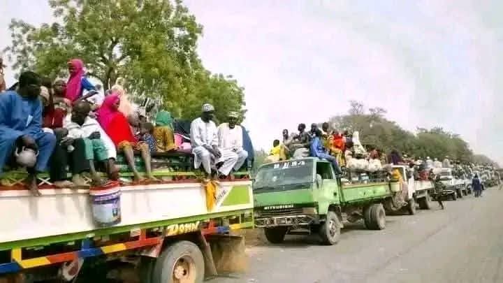 ADCVanguard_'s tweet image. This is not Darfur, not Khartoum, not Somalia.

This is Tinubu’s Nigeria, where hundreds of thousands are fleeing for their lives from bandits.

Tinubu is a one-term president because he has failed Nigerians.