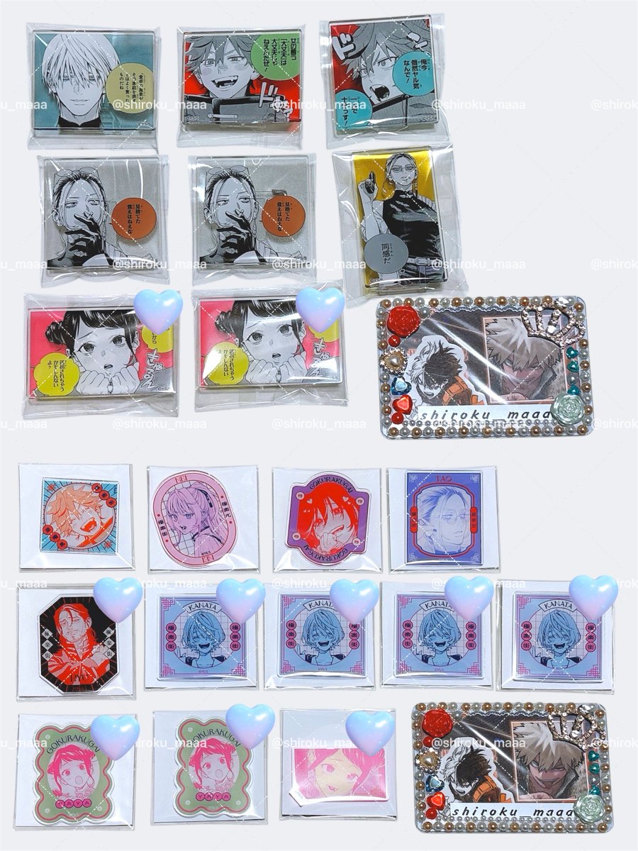 極楽街 タオ アクリルバッジ マグネット アクキャラ アクスタ キーリング 極楽街』アクリルフレームマグネット タオと辰臣2 BE3: 日用品