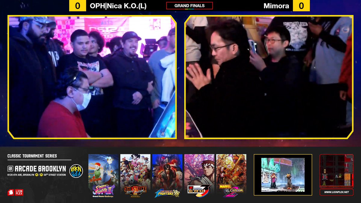 RT @Furious_blog: 【SFIII3rd】 今年閉店するブルックリンのゲーセン