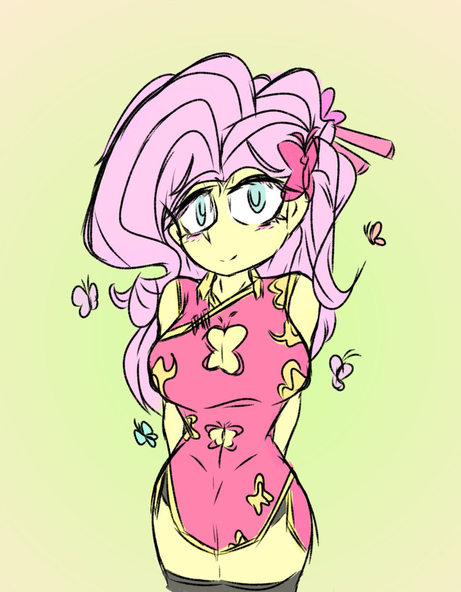 Cheongsam Fluttershy
#EquestriaGirls #mylittlepony
