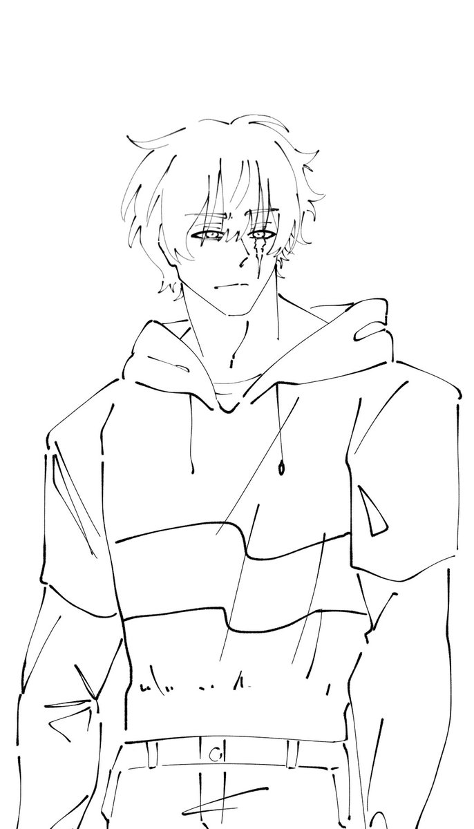 voidlessart's tweet image. sketch version -

#digitalart #sketch