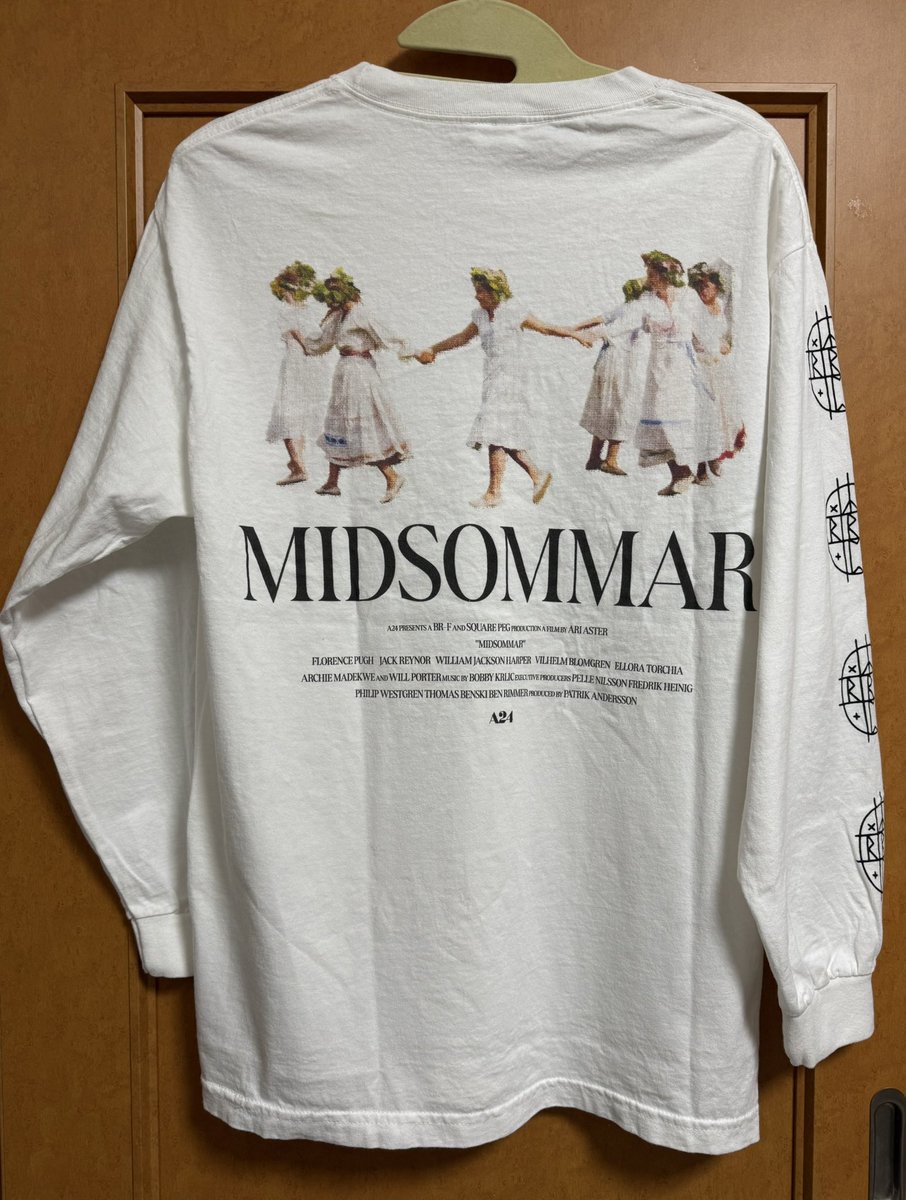 weber ミッドサマー／MIDSOMMAR Tシャツ届いた〜🌺やっぱ良いデザイン