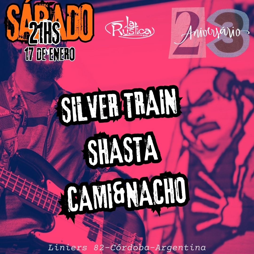 🔥Noche de calor en la ciudad 🥵 

Birra helada y un patio con mucho rock and roll 😃 

Bandas en vivo hasta las 00hs 💥

Después de las bandas continuamos con el trasnoche Rústico 💯 

Se viene el 23 aniversario 🔥 

Pensando en vos siemPRe 😎