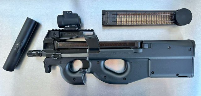 DocStrangelove2's tweet image. We may be getting a next gen SCAR, but I’m curious what a next gen P90 would be. It already is futuristic.