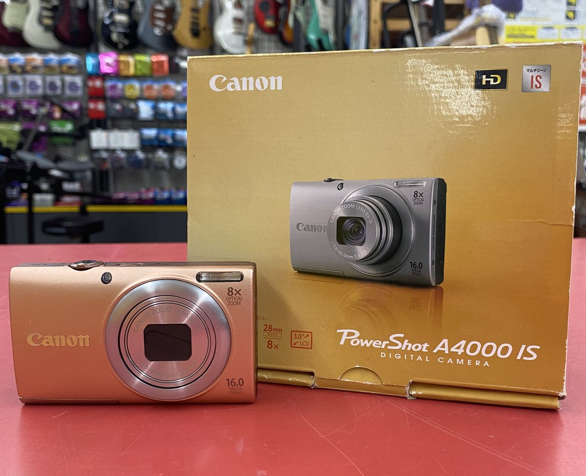 おはようございます☀ ハードオフ藍住店です。 Canon PowerShot A4000