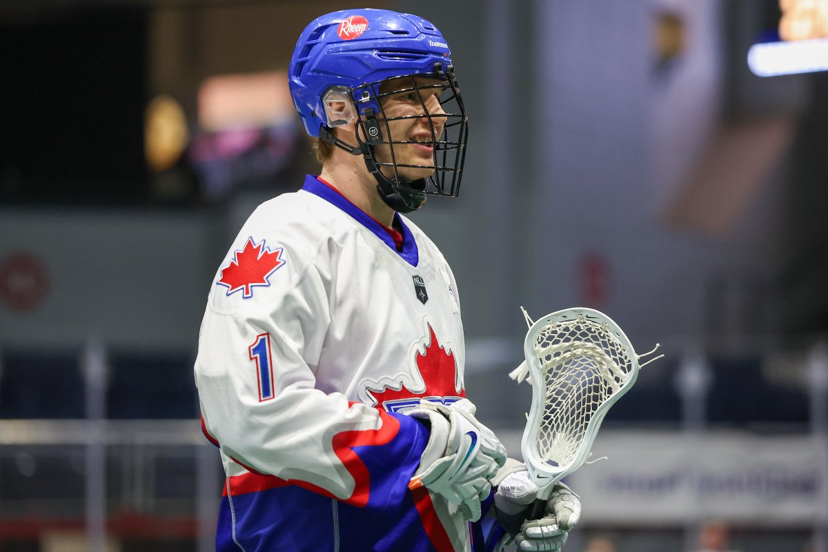 NLL's tweet photo. About to kick off a 3-game Saturday night slate with @TorontoRockLax visiting @RocKnighthawks 

Kirst vs. Fields

Catch all games LIVE on ESPN+, TSN+ or NLL+

📸 @JonTenca30 https://t.co/d9voK4LLw6