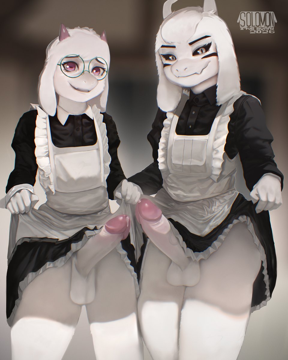 🐐 X 2
#deltarune  #undertale  #nsfw