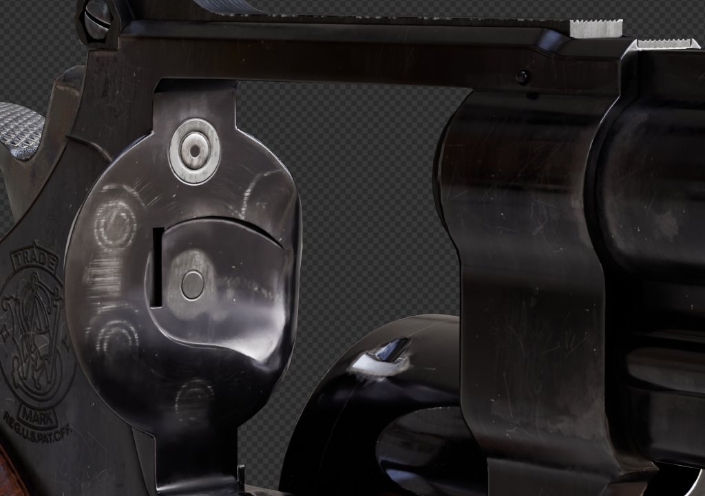 tbuz3d's tweet image. Gonna call the first pass done on the revolver. Still things I want to refine but I also want to move to the other models so I can come back to this one with a clear mind.

#3dmodeling #3dmodel #texturing #3dart