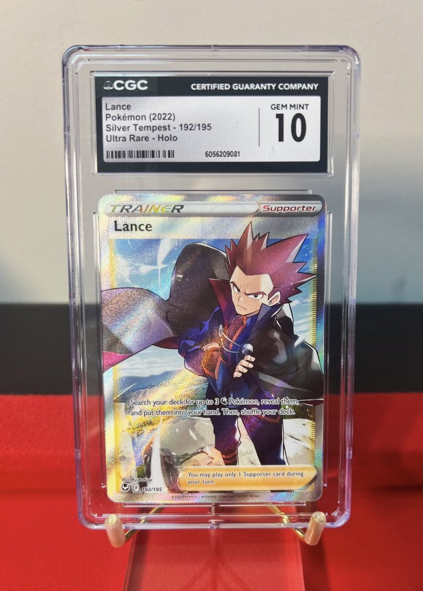 PokeCardsDaily's tweet image. 🎉🚨GIVEAWAY🚨🎉

#PokéCardsDaily x @Shinycardboard
One lucky winner will receive this CGC Gem Mint 10 Lance UR!🤟🏼

How to join:
💎Follow both @PokeCardsDaily &amp;amp; @Shinycardboard
♥️Like
♻️Repost

⏳ANNOUNCED Jan 24th @ 8:00pm EST⏳

USA only. International pays shipping.