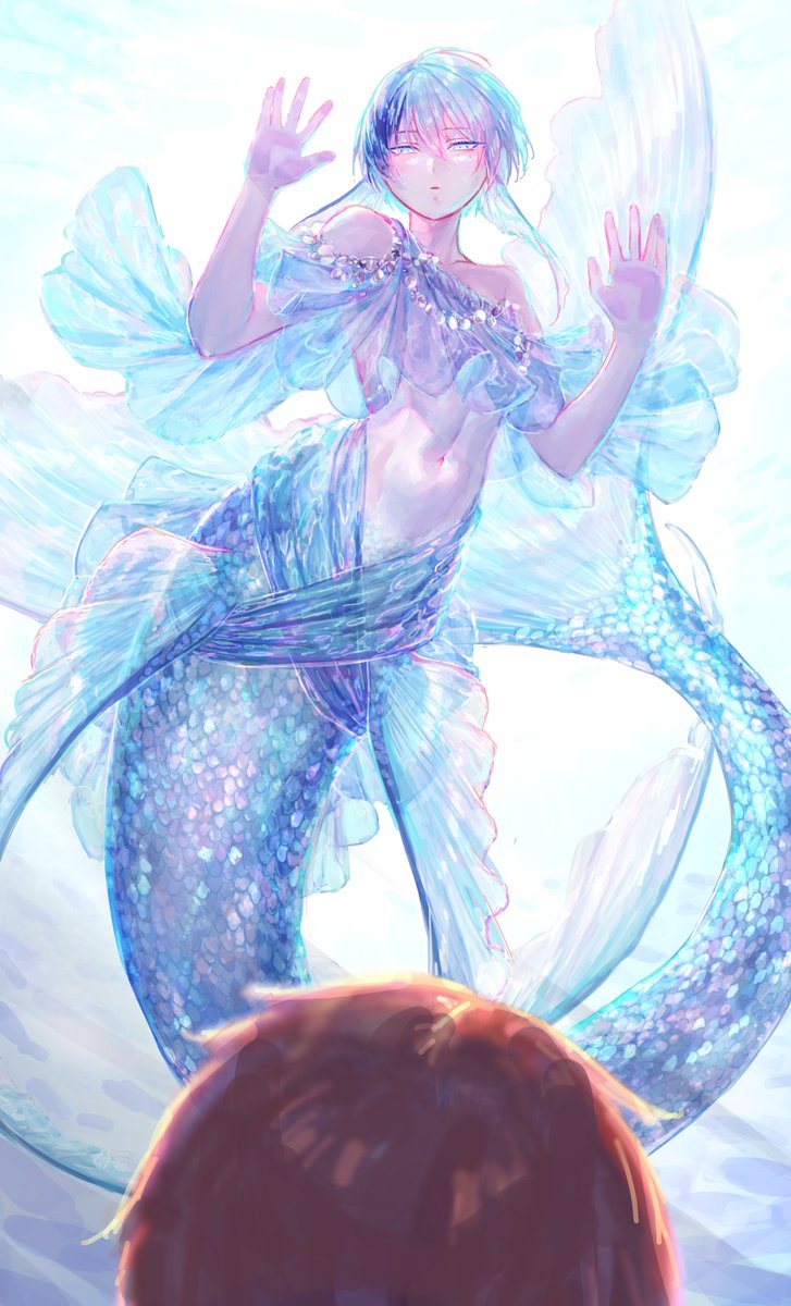 ae2RMLOCUcRup5E's tweet photo. 🥞×🧜‍♀️☕の彰冬

※人外パロ
※☕がナチュラルに水族館飼育されてます
※完全に自分の趣味なので何でもいい人向けです

やっぱ人外パロが好きな星のもとに生まれたんだな私は https://t.co/hpGERRDxgS