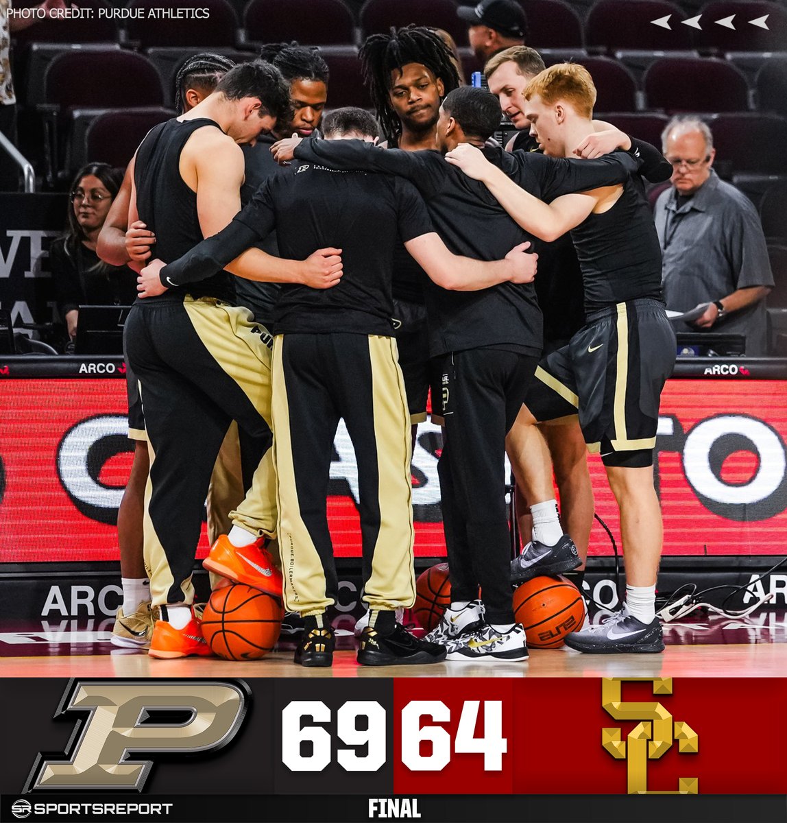 BOILERS WIN!!! Purdue beats USC on the road to improve to 17-1 and 7-0 in the Big Ten!!