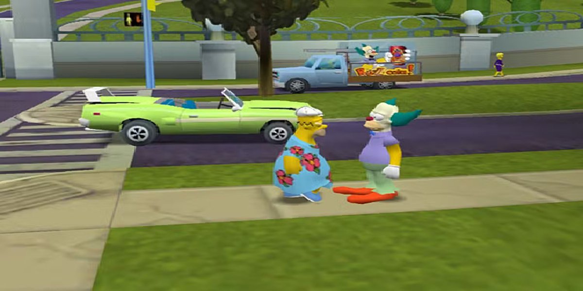 PlayStalgia's tweet image. The Simpsons: Hit &amp;amp; Run (2003)