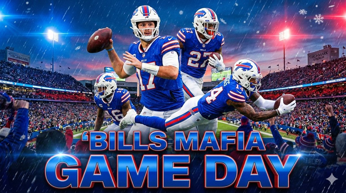 kennethbmi99265's tweet photo. Buffalo Bills are locked in and ready to dominate. 🔵🔴
Big plays, strong defense, and nonstop energy — Bills Mafia stands loud and proud.
Game on. 

More news link:https://t.co/gnHjYLt76K

#BillsMafia #BuffaloBills #NFLonNetflix https://t.co/CqG5zoLbVX