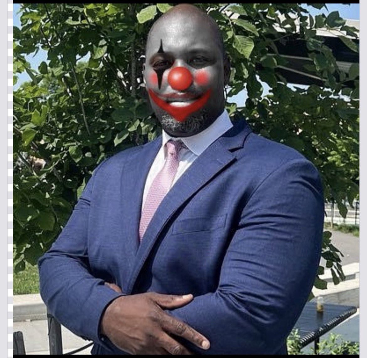 Shawn4Boston's tweet image. My political trolls thought altering my photo was supposed to hurt my feelings.
I’m not built like their political idols.
I liked it so much, I added my own touches.
Thanks for the free artwork @chipgoines 😈 #Mapoli