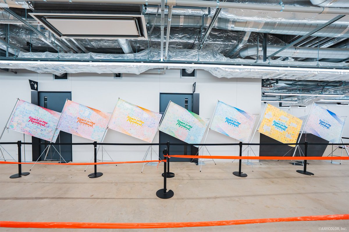 にじさんじWORLDTOUR2025 東京公演 フラッグ情報！ ＼ 「寄せ書き