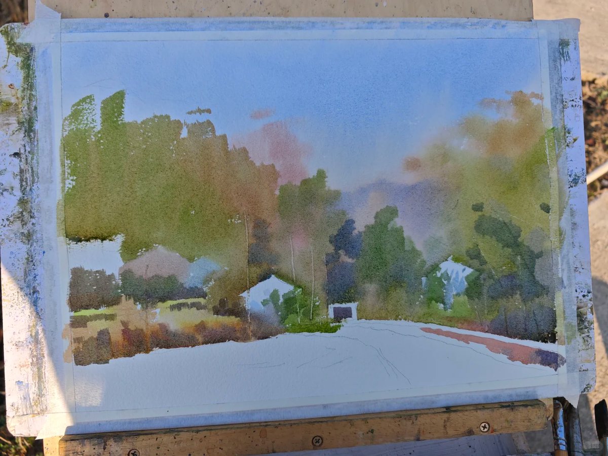 Runfurthermore's tweet image. 私の技術レベルはそれほど高くありませんが、油絵が好きなことに変わりはありません（笑）