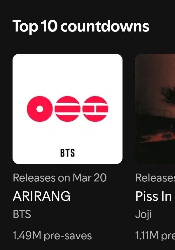 แรงมากกก ARIRANG ขึ้น #1 Top 10 countdown แล้ว เดบิ้ว #5 วันต่อมาก็ขึ้น #1 นี่แหละความยิ่งใหญ่ของคัมแบ็กแห่งศตวรรษ 🔥