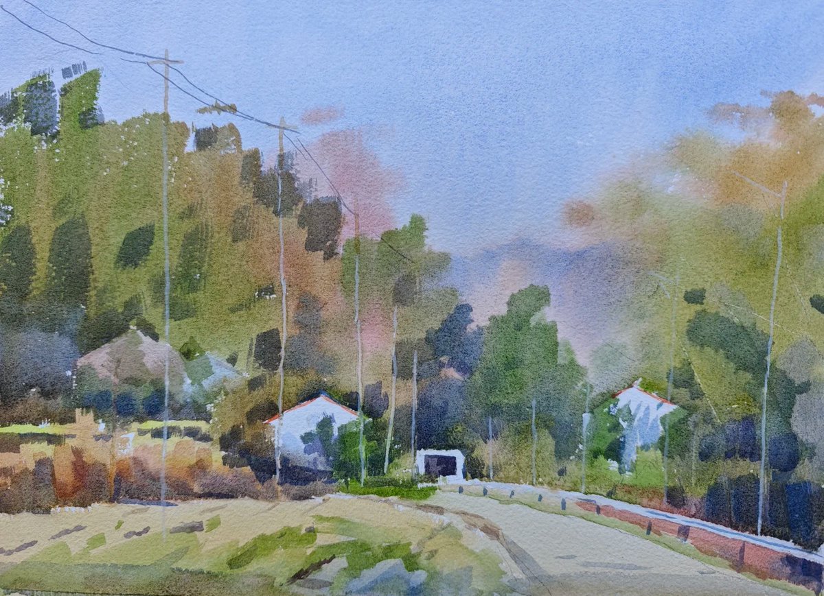 Runfurthermore's tweet image. 私の技術レベルはそれほど高くありませんが、油絵が好きなことに変わりはありません（笑）