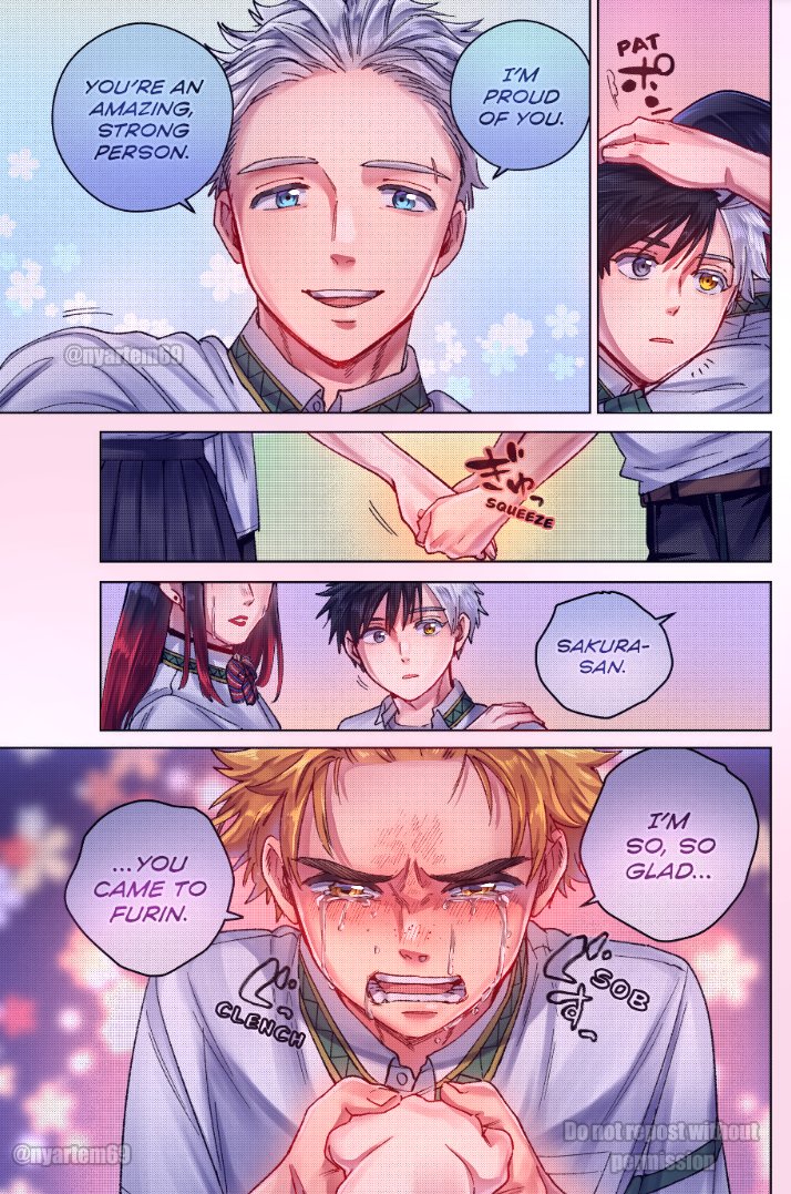 nyartem69's tweet image. I've painted this while being ill, so I'd really appreciate the support 🥹❤️‍🩹
♡
♡
♡
Nirei you're such a wholesome person 😭✨