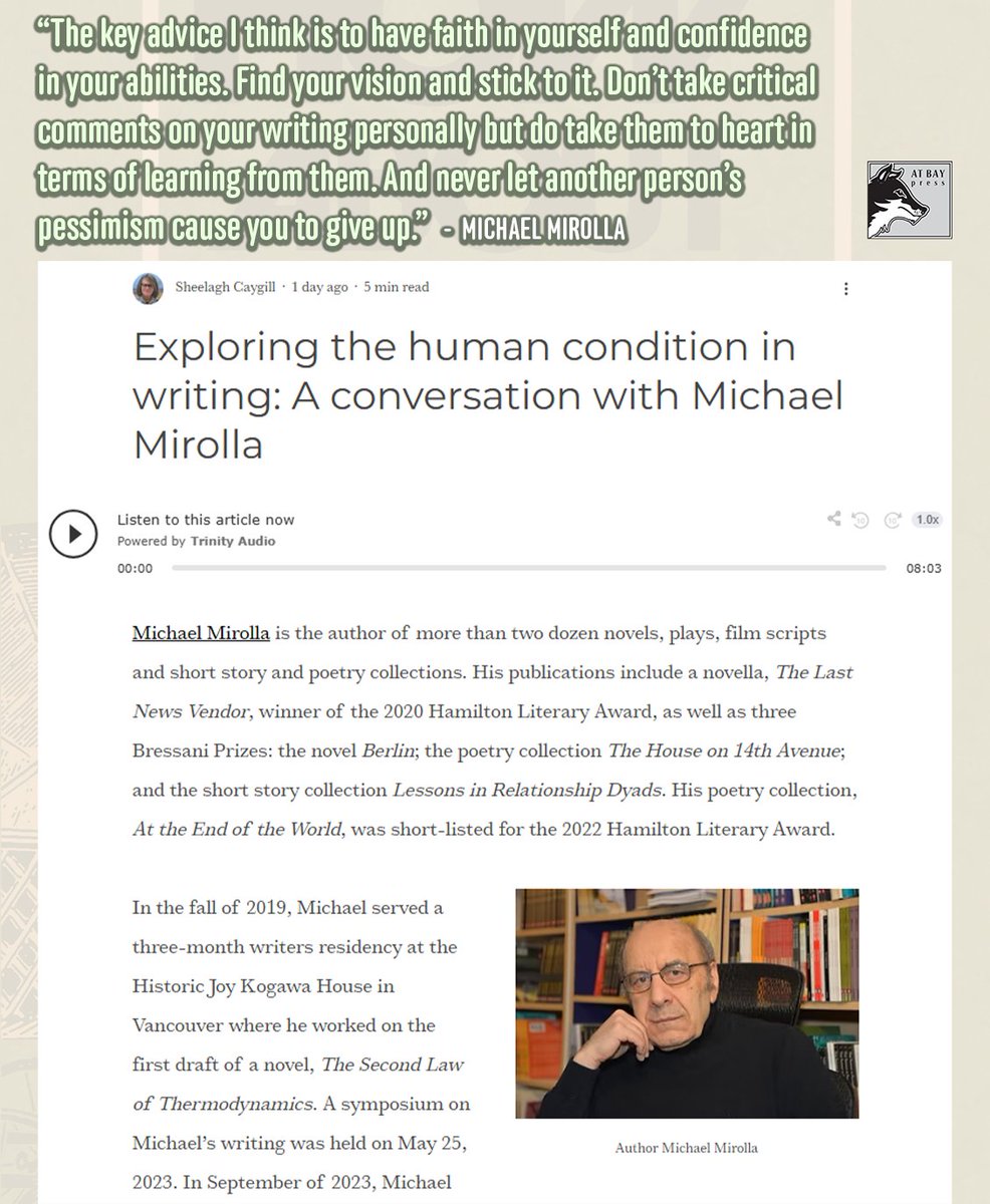 At Bay Press tweet media